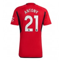 Camiseta Manchester United Antony #21 Primera Equipación 2023-24 manga corta